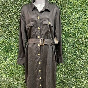 Time and Tru Black Long Sleeve Dress